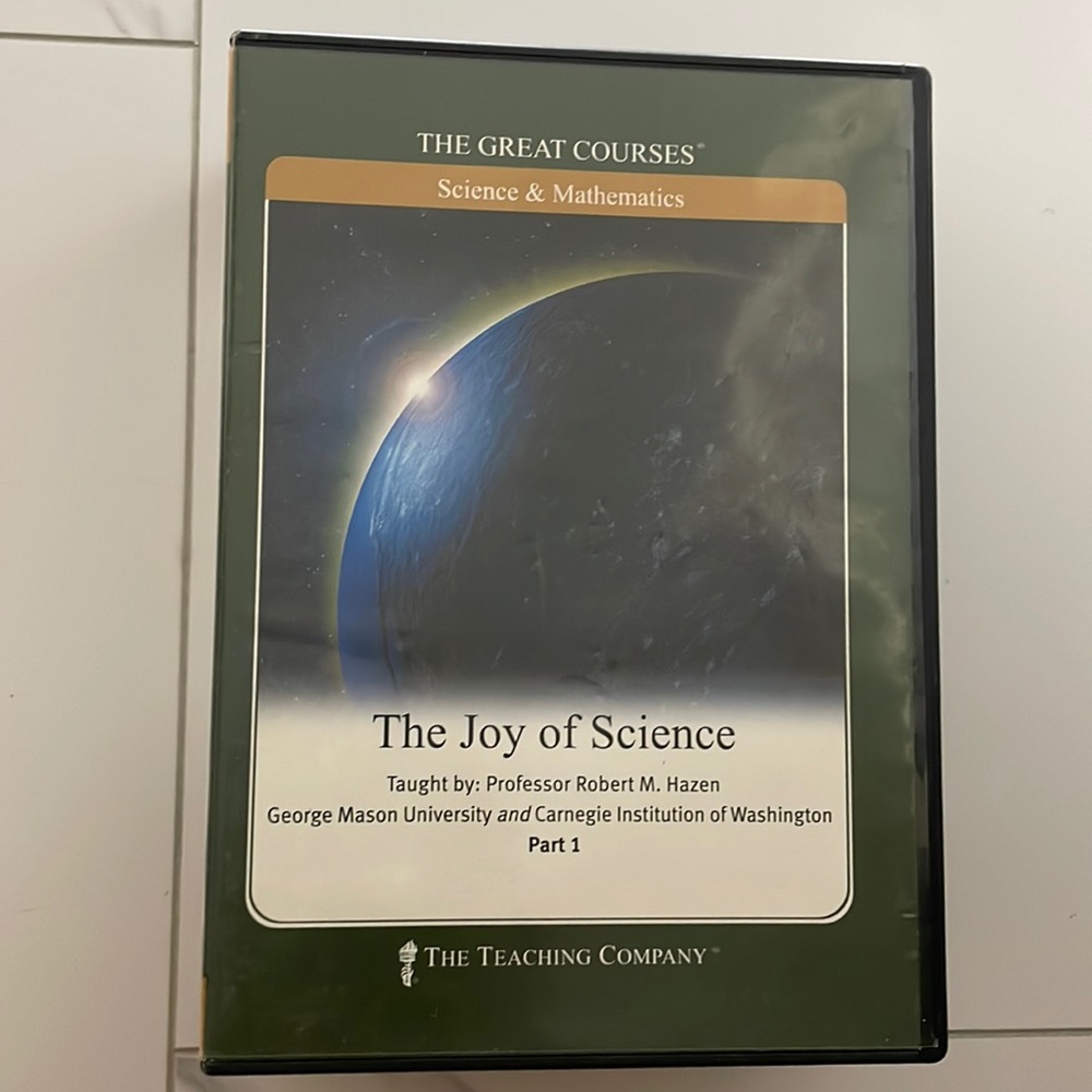 The Teaching Company (The Joy of Science) DVD set